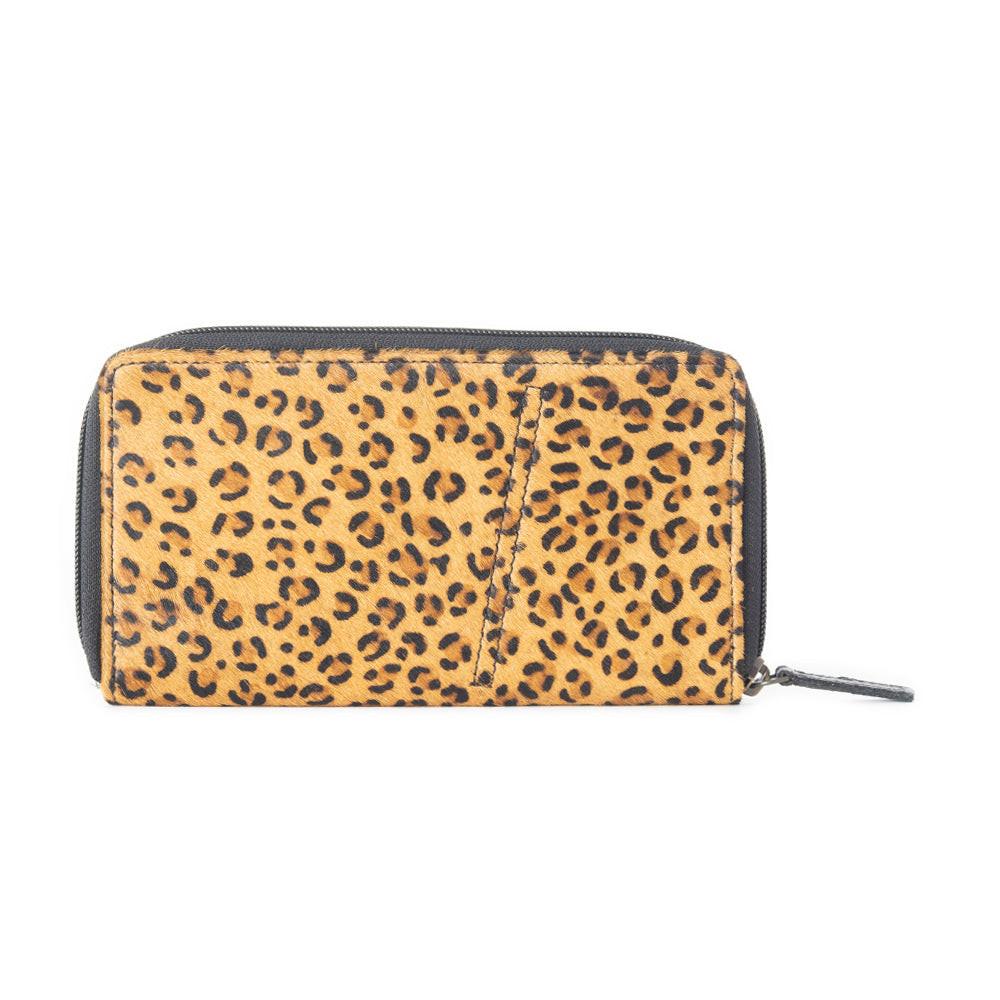 LEO'S FAVOURITE LEATHER AND HAIRON WALLET