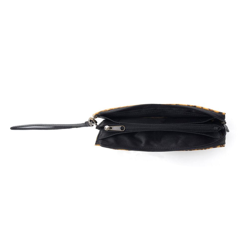 UPTOWN GIRL LEATHER & HAIRON WALLET