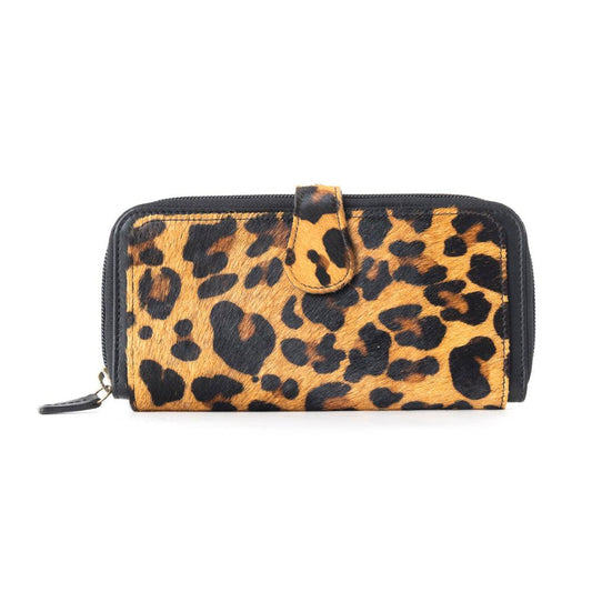 EXQUISITE GELDBÖRSE MIT LEOPARDENMUSTER