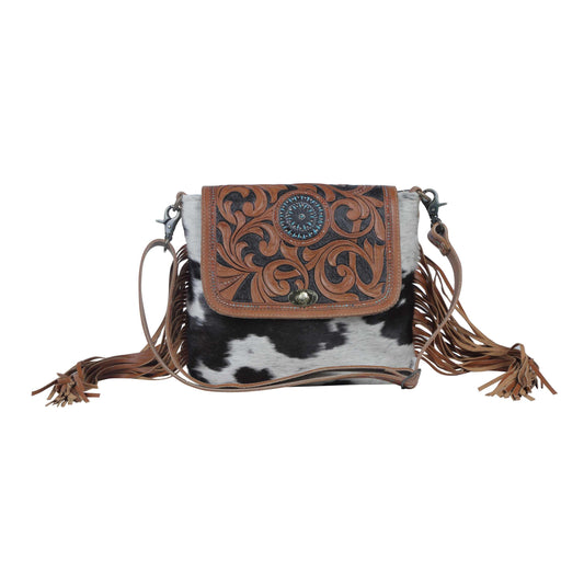 Brown Boughs handgearbeitete Tasche