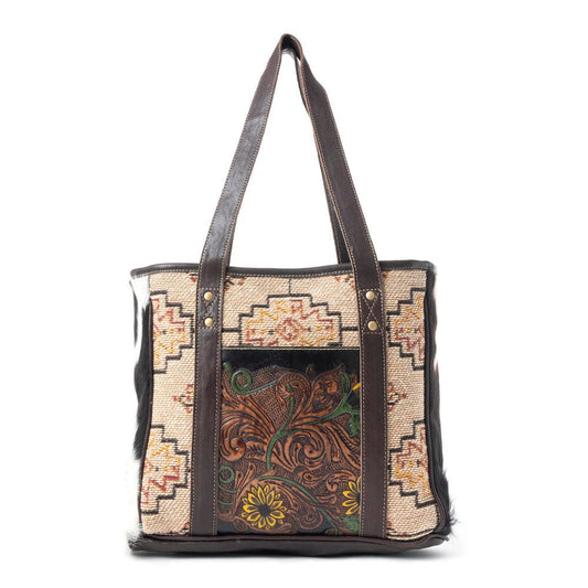 Fleur  Handgearbeitete Tasche