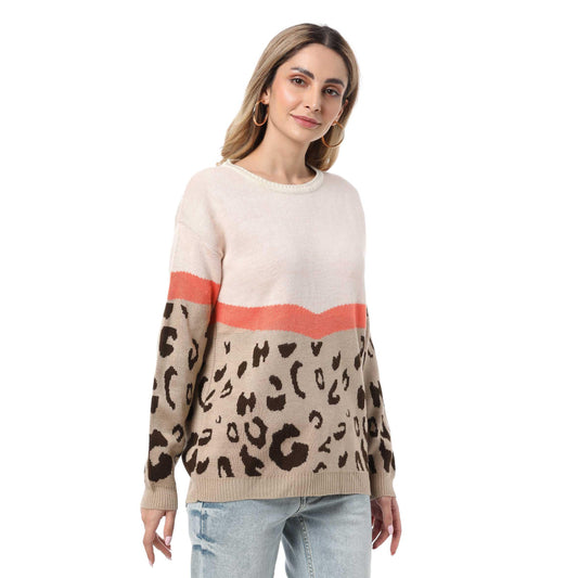 Gemütlicher Strickpullover
