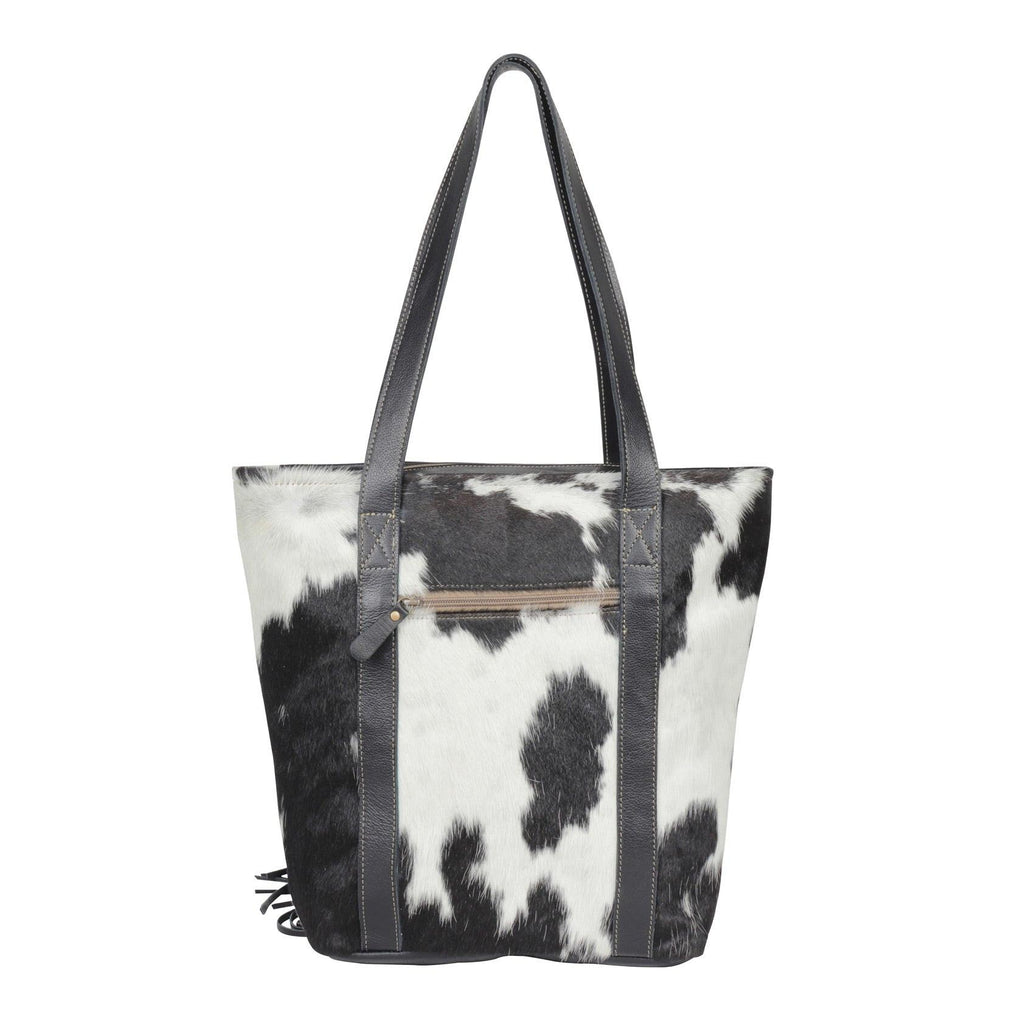 Vanilla Crème me Leather & Hairon Bag