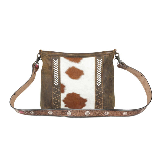 Cornell Rose Leder- & Hairon-Tasche
