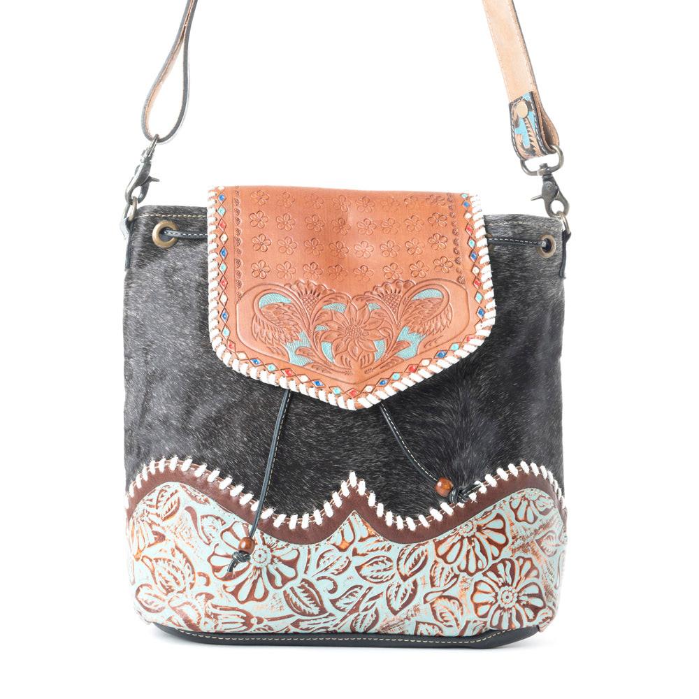 Landscape Hand-Tooled Bag