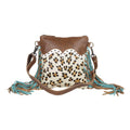 Earth prints Leather & Hairon Bag