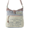 Psychedelic Gray Shoulder Bag