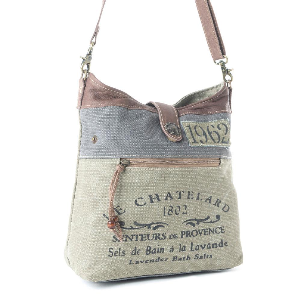 Psychedelic Gray Shoulder Bag