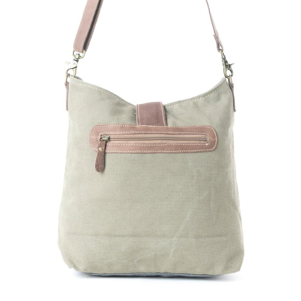 Psychedelic Gray Shoulder Bag