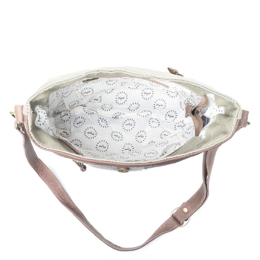 Psychedelic Gray Shoulder Bag
