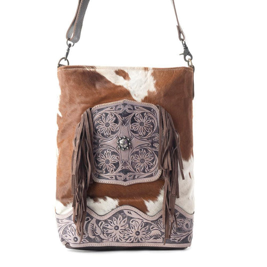 Handgefertigte Tasche „Earthen Splashes“