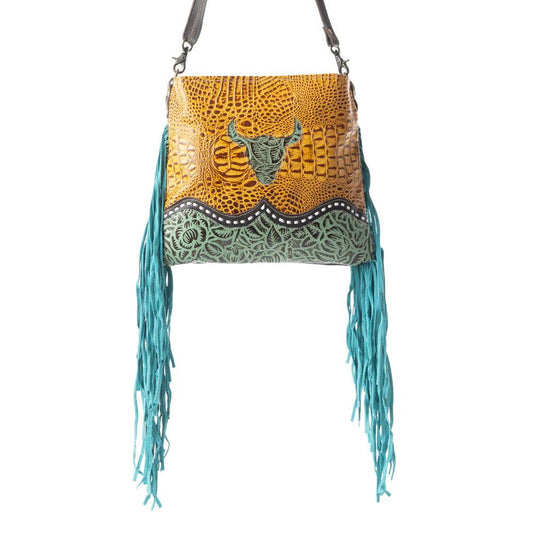 Fah Leder- & Hairon-Tasche