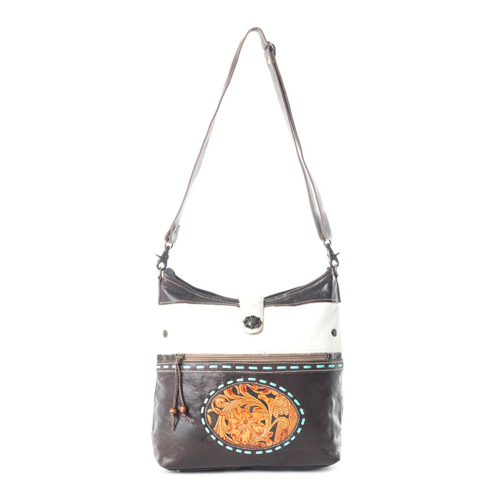 Rusted skies Hand-Tooled Bag