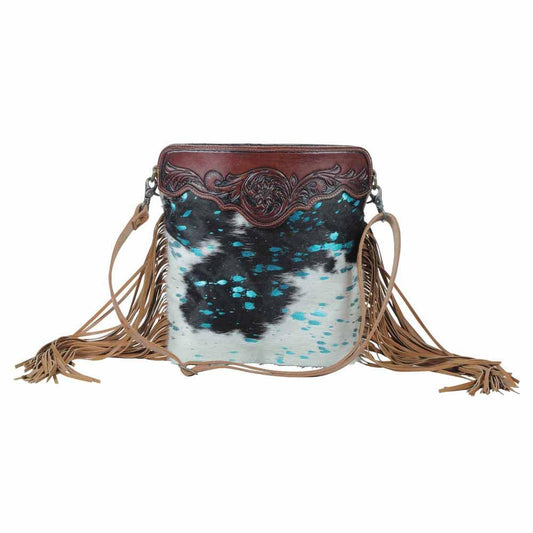 Blue Moon handgearbeitete Tasche