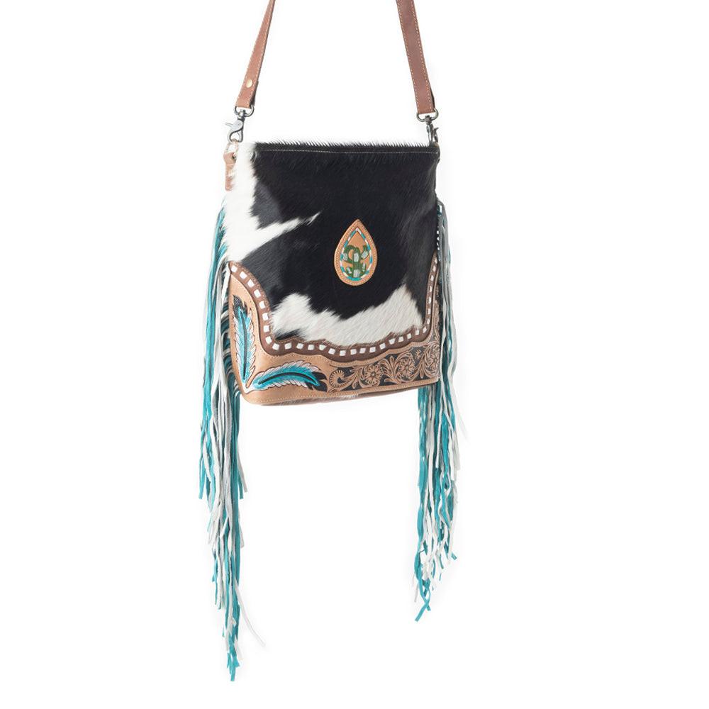 Fictitious Hand-Tooled Bag