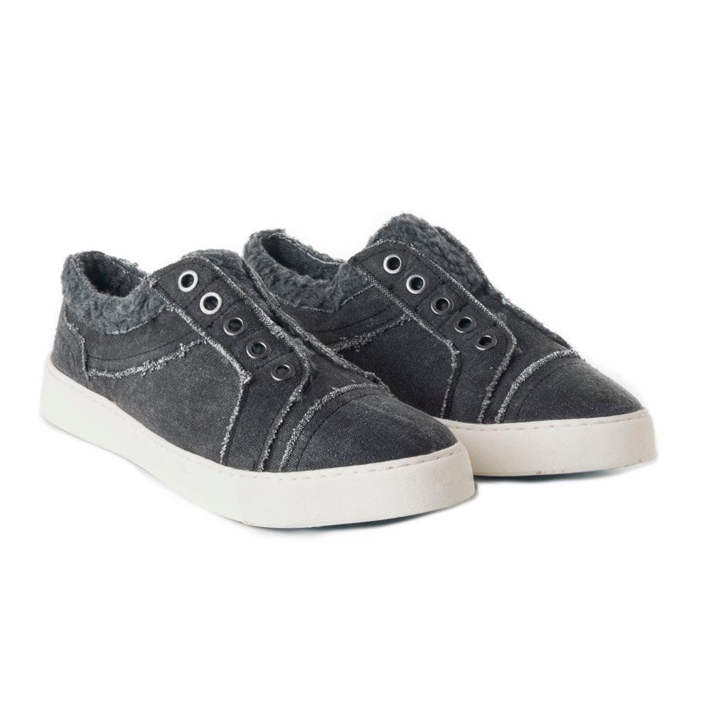 Old School Sneaker with Shearling Lining