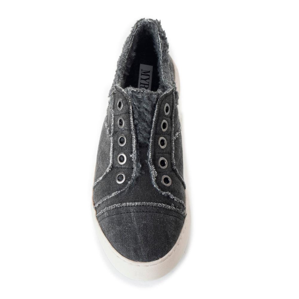 Old School Sneaker with Shearling Lining