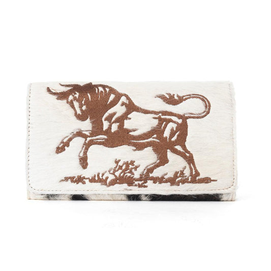 Bull Bloom Brieftasche