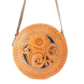 Boho Motif Round Bag