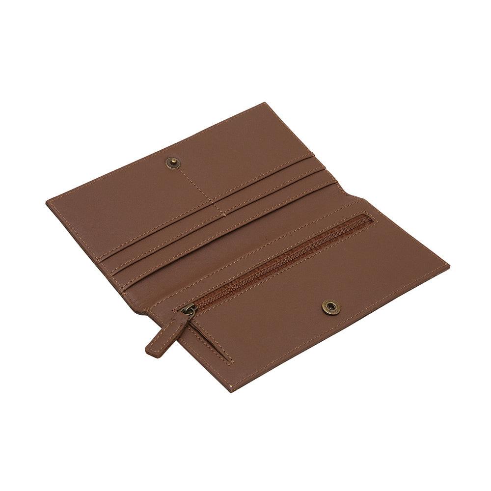 Zipper Crimson Wallet