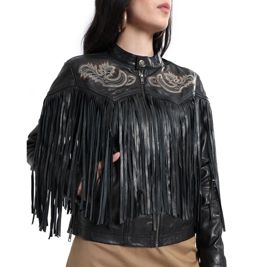 Blackverse Lederjacke