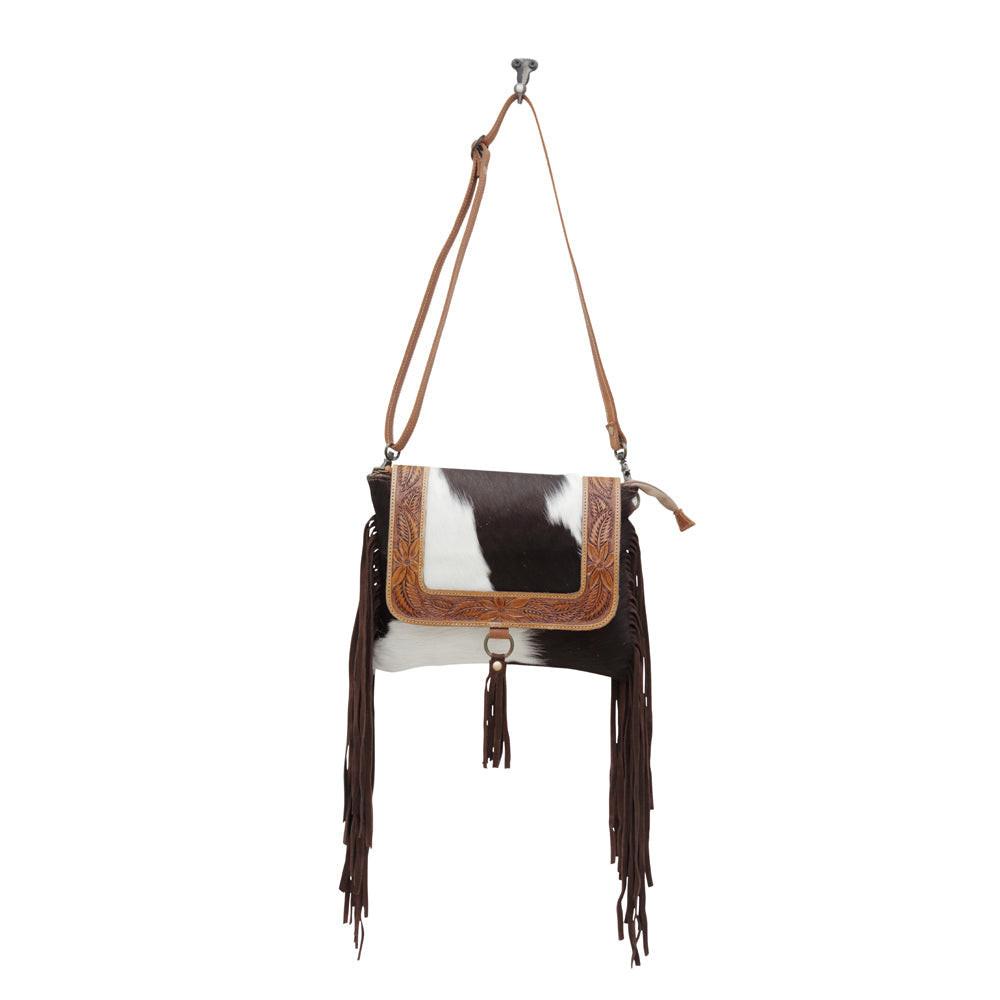 ALINA HAND-TOOLED BAG