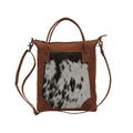 SPIN LEATHER & HAIRON BAG