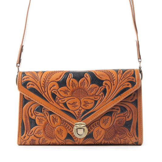CIRCE TASCHE MIT HANDWERKLICHEN VERZIERUNGEN