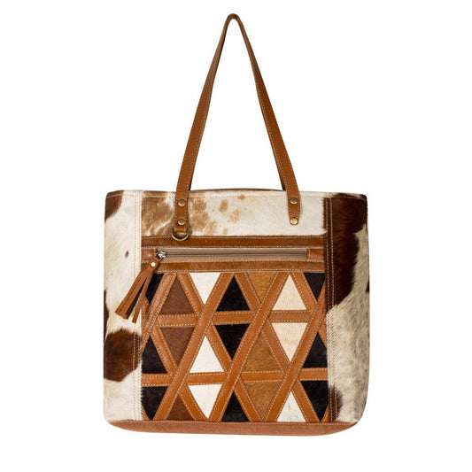 Dakota Plains Hair-On Hide Canvas Hairon Tasche