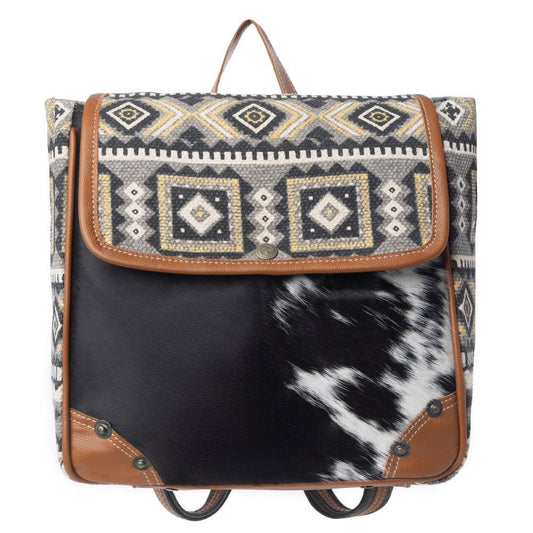 Bison Ridge Rucksacktasche mit Haarfell