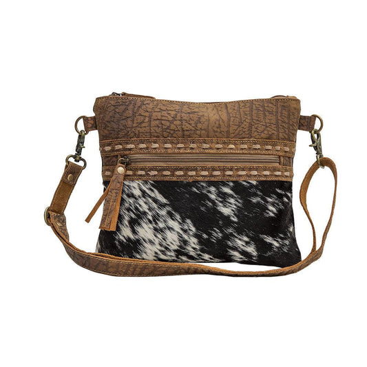 Diaz Canvas- und Haarleder-Tasche