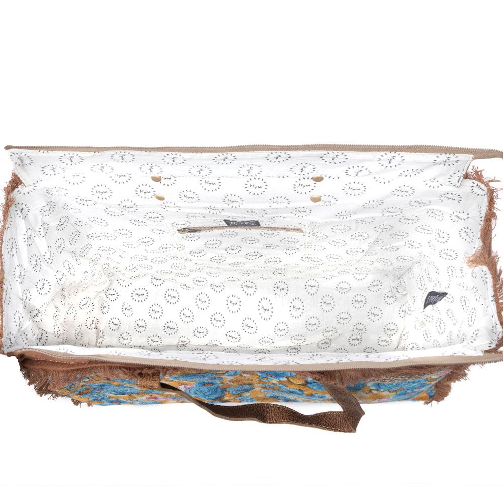 Blue Ridge Blooms Weekender Bag