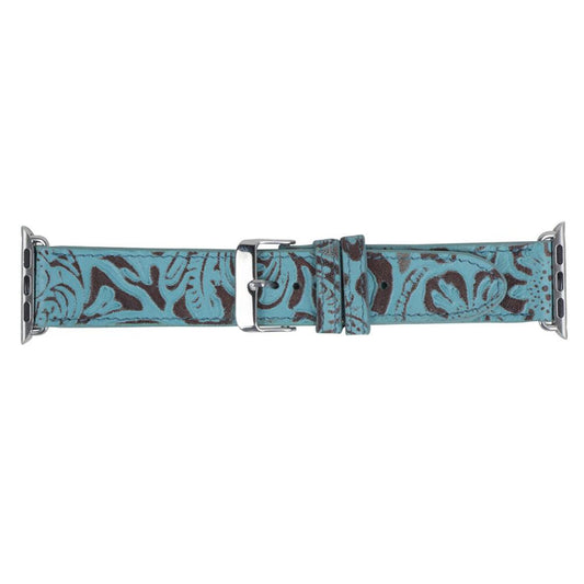Fister Armband aus türkisem Leder