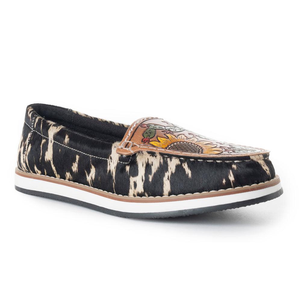 Nitroon Western Hand-Tooled Sneakers