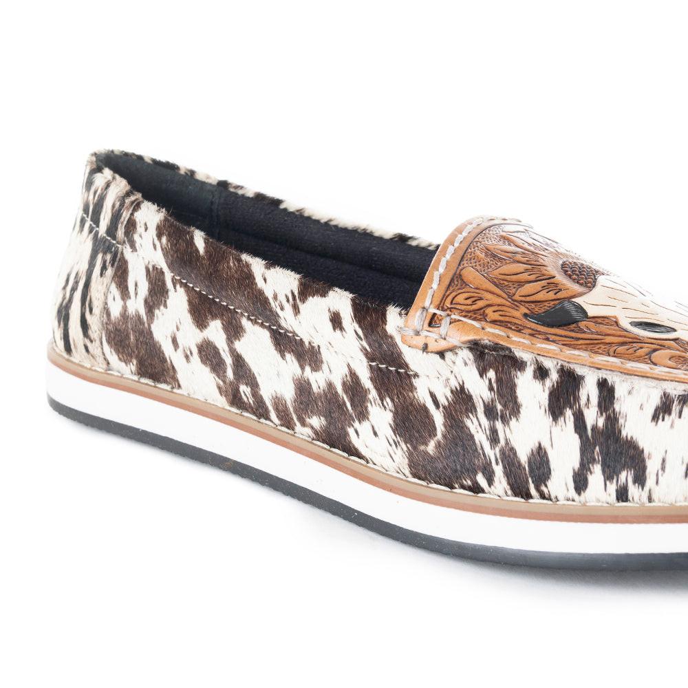 Neutraun Western Hand-Tooled Sneakers