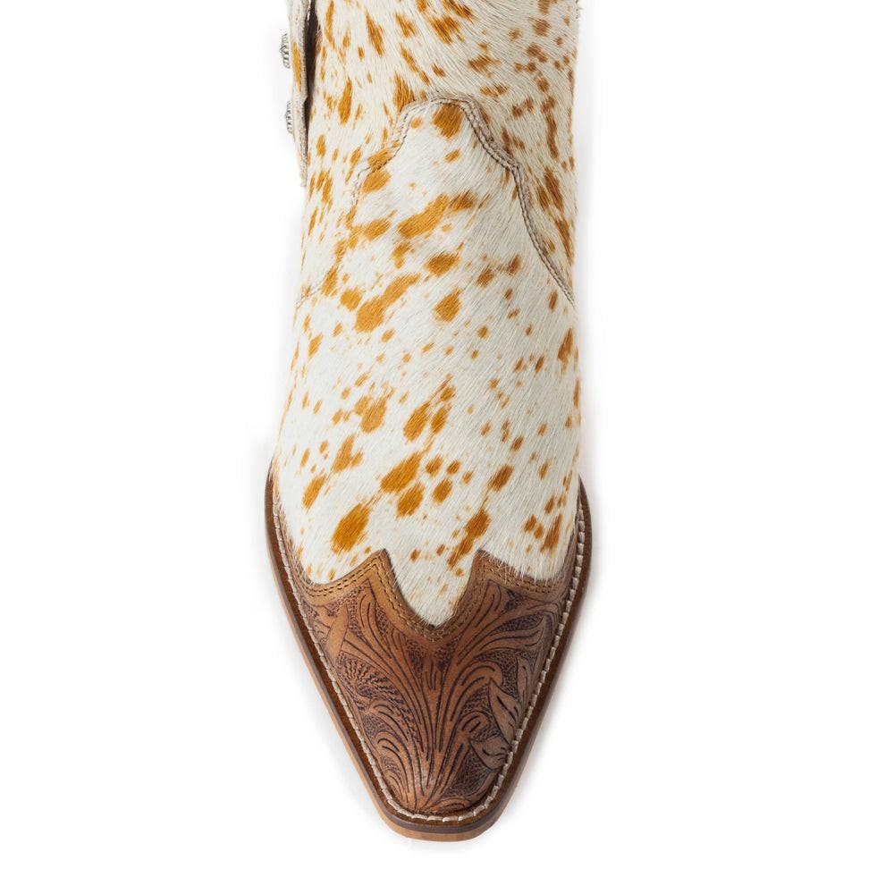 Westro Western Hand-Tooled Booties