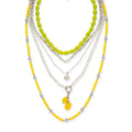 Glimmering Sapphire Necklace