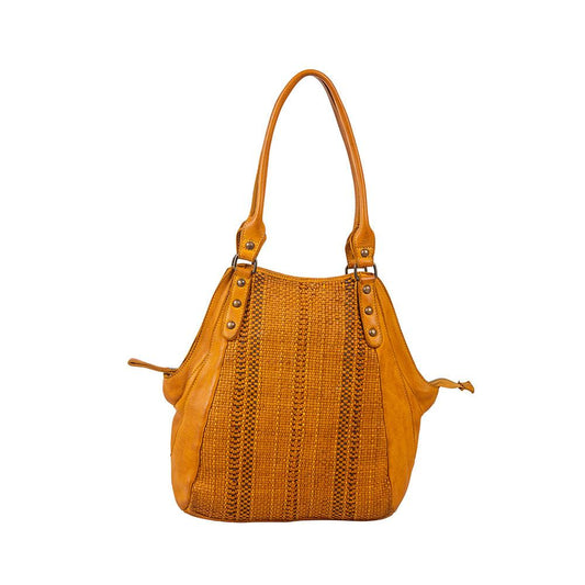 Copernicium Ledertasche mit Fell