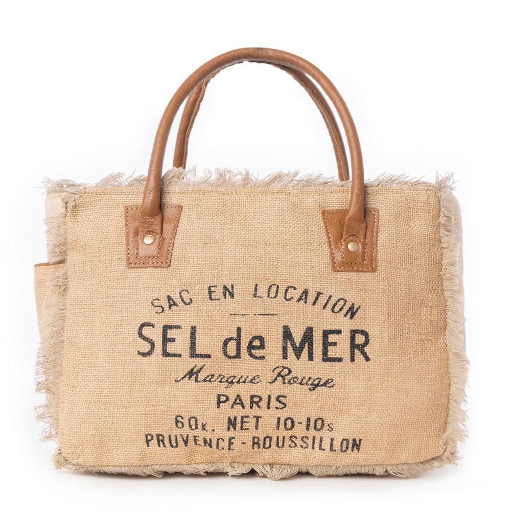 Sel De Mer Frayed Trim Small & Crossbody Bag