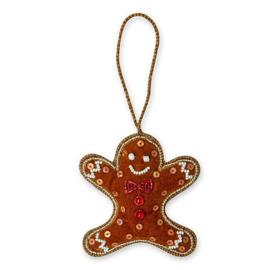 Tanzender Lebkuchenmann Weihnachtsornament