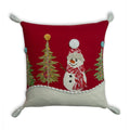 Snowman Wonder Holiday Pillow