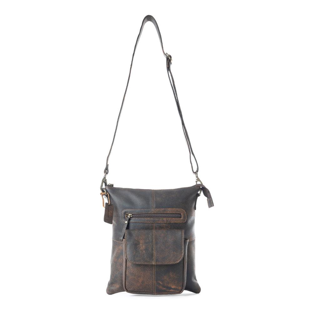 Montana Peak Leather & Hairon Bag