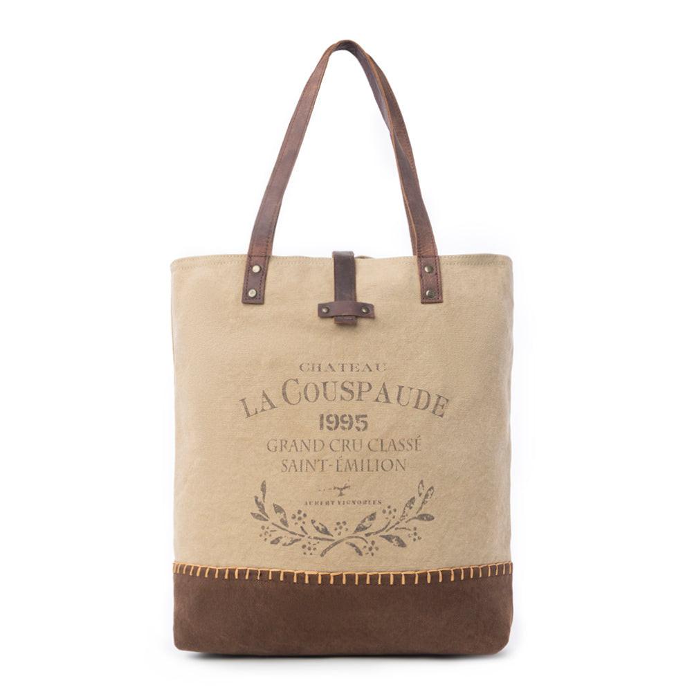 La Couspaude Vintage-Look Tote Bag