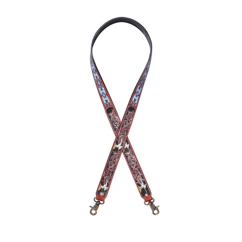 Dove Song Hand-Tooled Strap