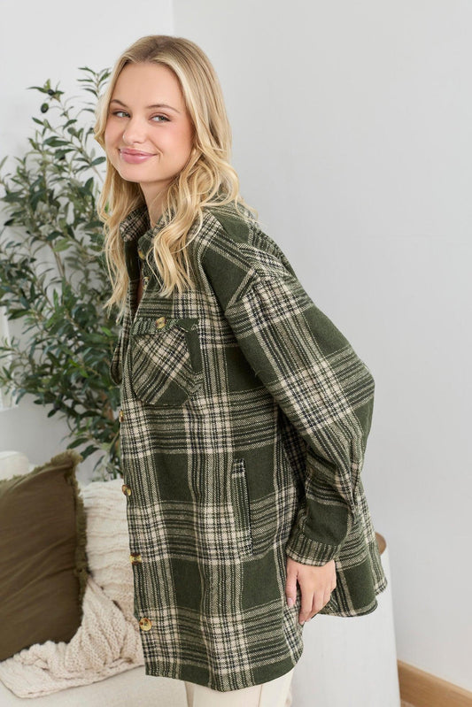Hemd mit Plaid-Muster „Dawn“