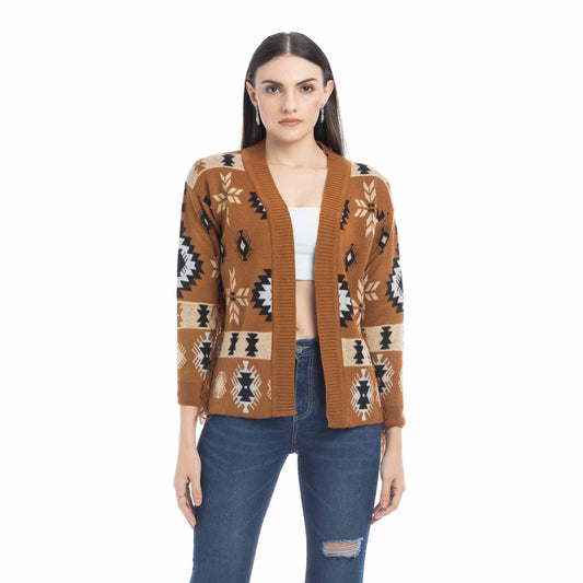Briella Cardigan im Ethno-Stil