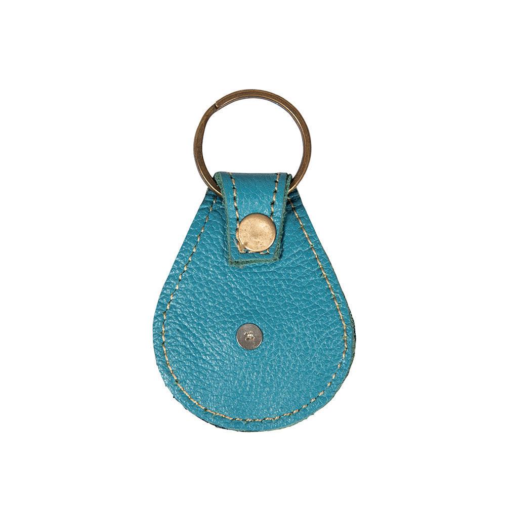 Concho Teal Key Fob