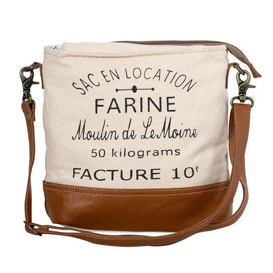 Farine Canvas-Umhängetasche