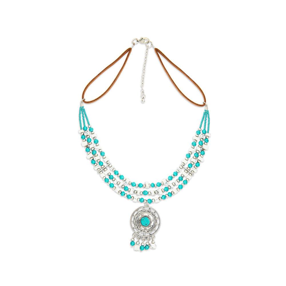 Song of the Southwest Layered Medallion Necklace