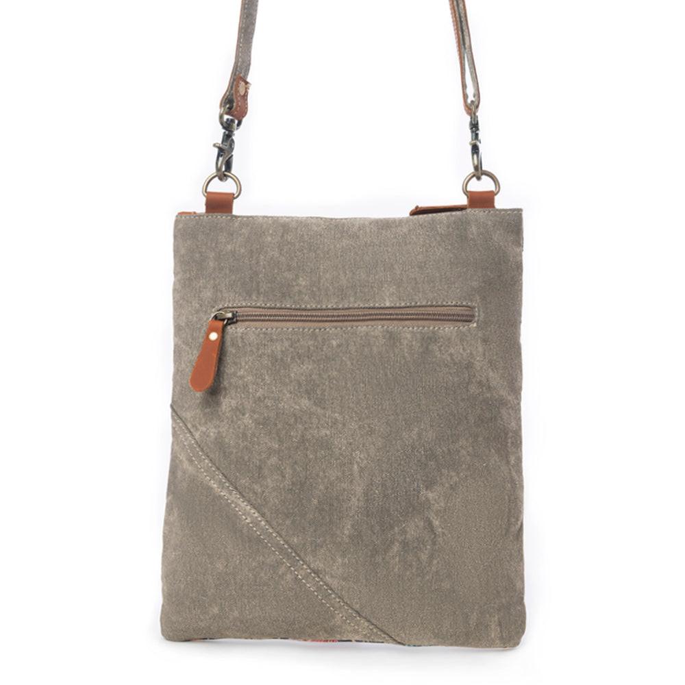 Boulangerie Floral Trim Crossbody Bag